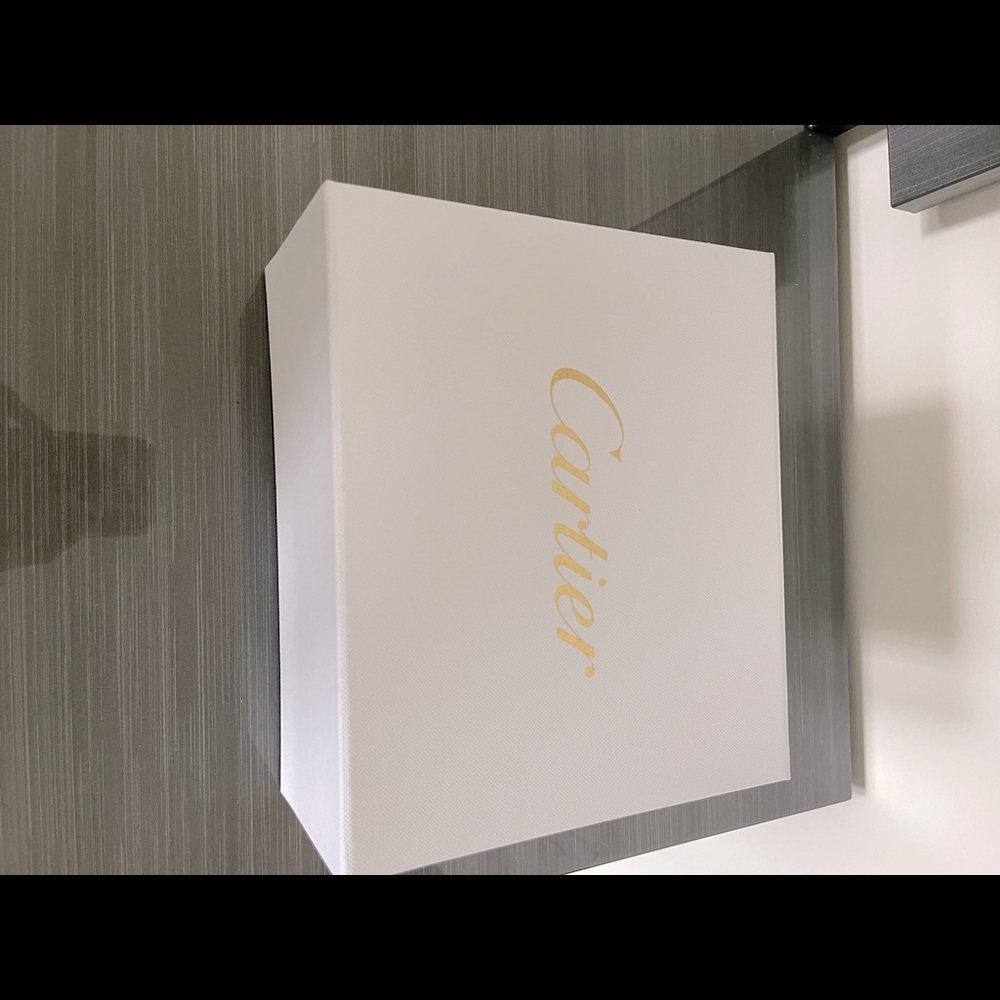 cartier box All my items are final sale